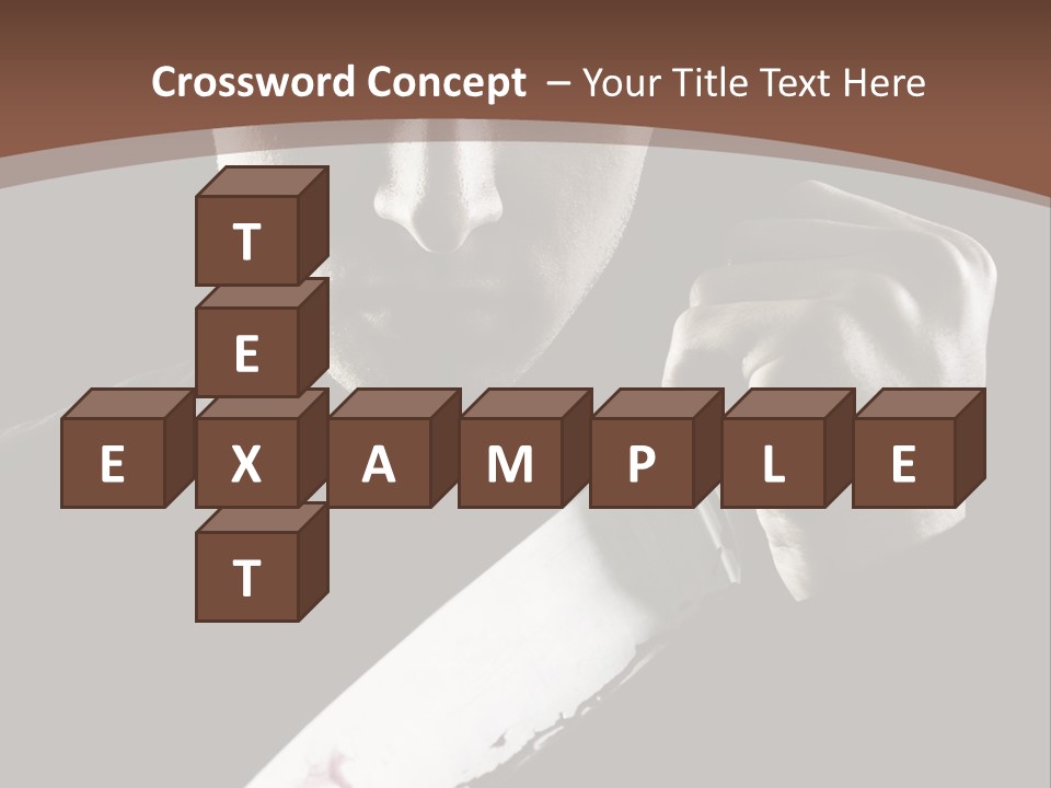 Architecture Agent Human Hand PowerPoint Template