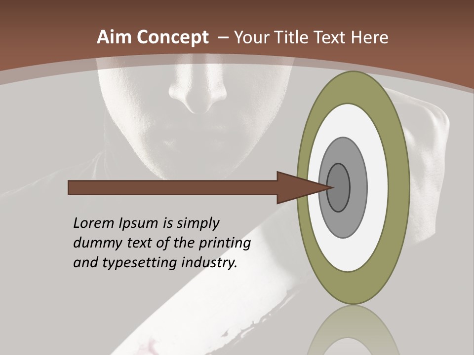 Architecture Agent Human Hand PowerPoint Template