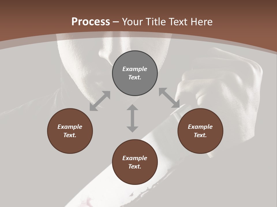 Architecture Agent Human Hand PowerPoint Template