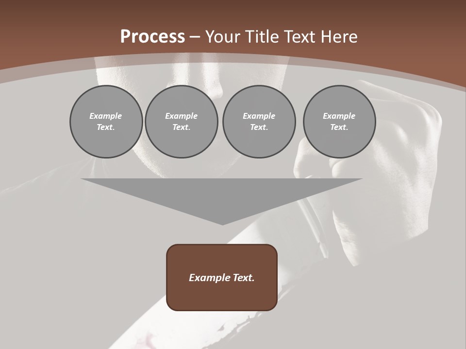 Architecture Agent Human Hand PowerPoint Template