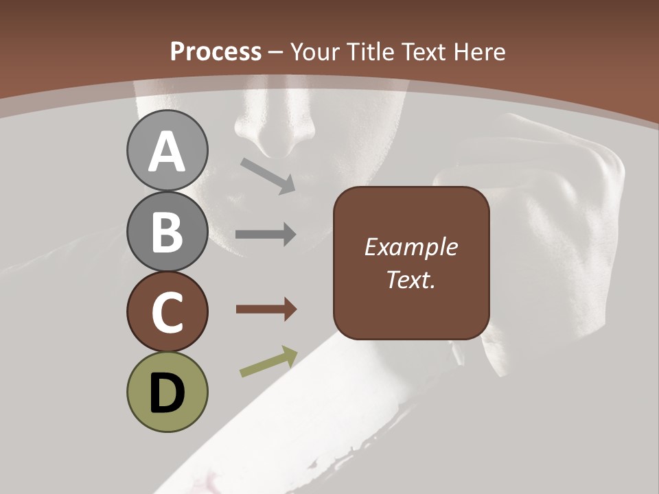 Architecture Agent Human Hand PowerPoint Template