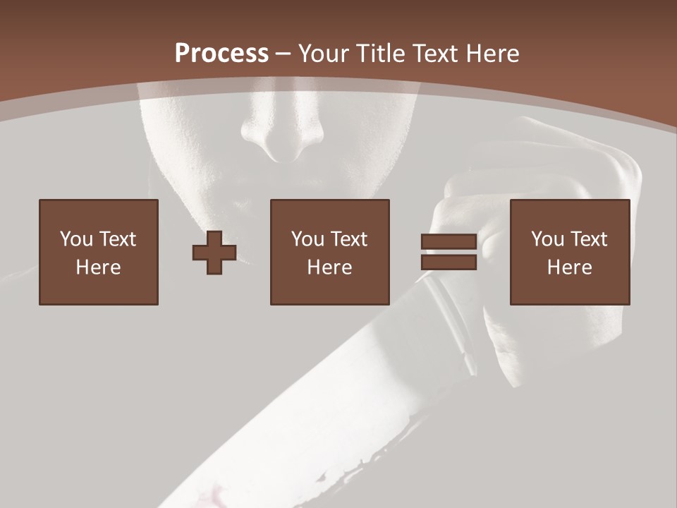 Architecture Agent Human Hand PowerPoint Template