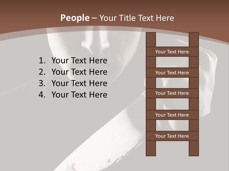 Architecture Agent Human Hand PowerPoint Template