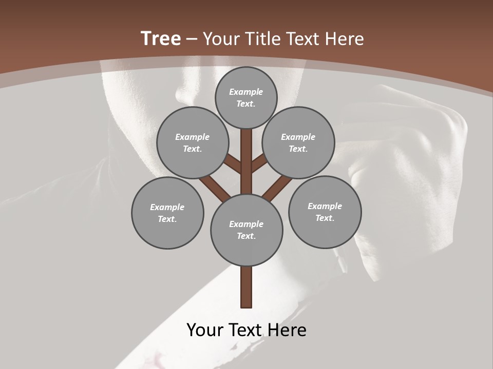 Architecture Agent Human Hand PowerPoint Template