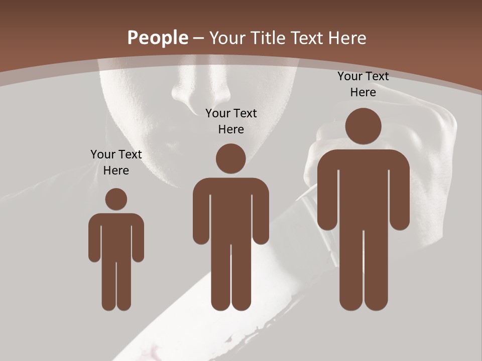 Architecture Agent Human Hand PowerPoint Template