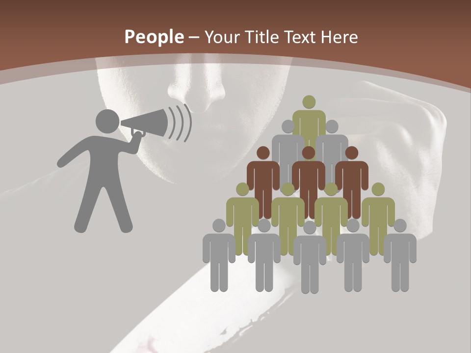 Architecture Agent Human Hand PowerPoint Template