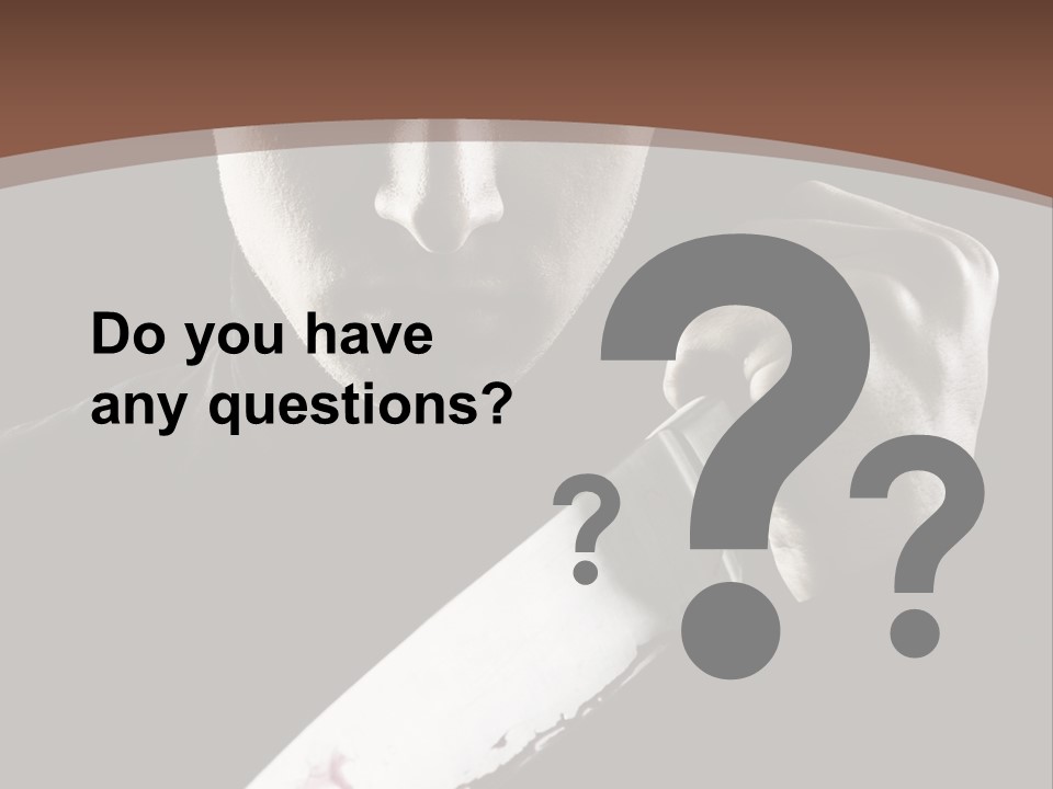 Architecture Agent Human Hand PowerPoint Template