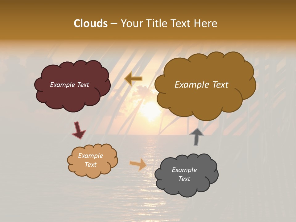 Human Hand Grass Loan PowerPoint Template