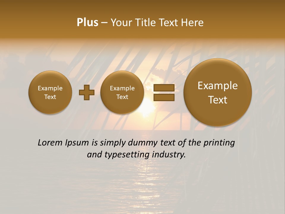 Human Hand Grass Loan PowerPoint Template