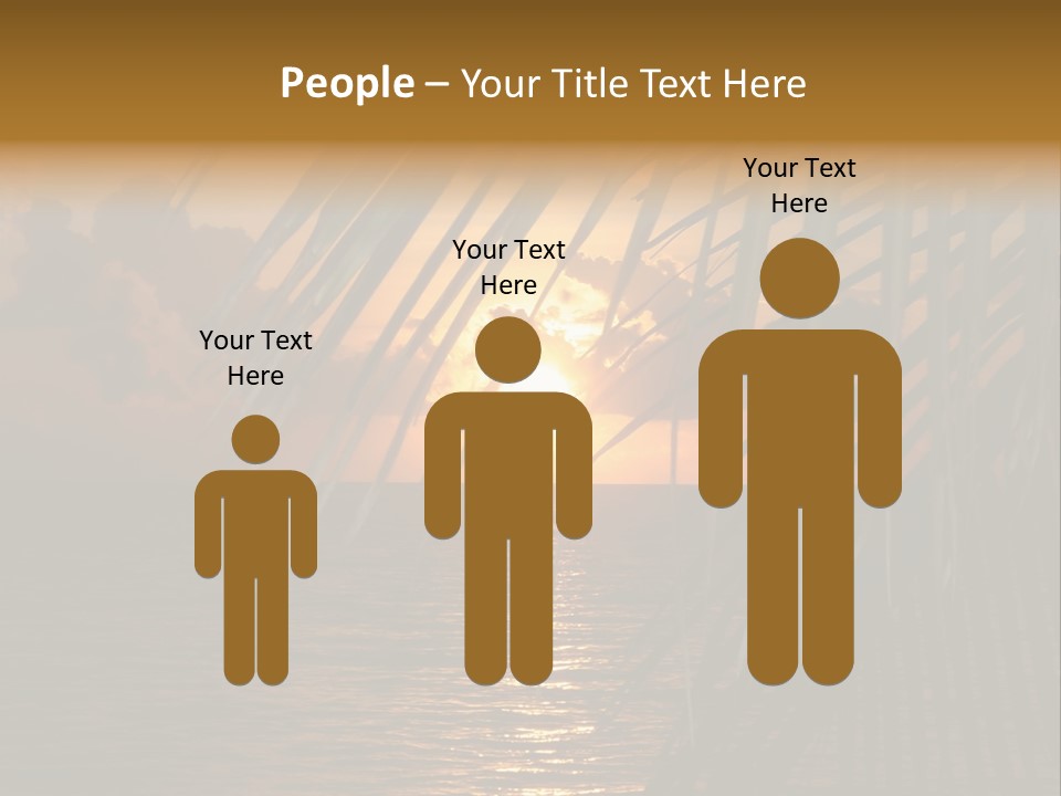 Human Hand Grass Loan PowerPoint Template