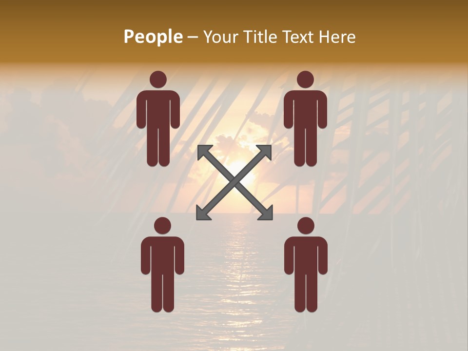 Human Hand Grass Loan PowerPoint Template