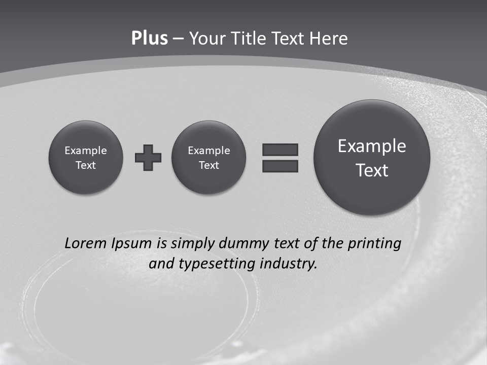 Investment Lawn Garden PowerPoint Template
