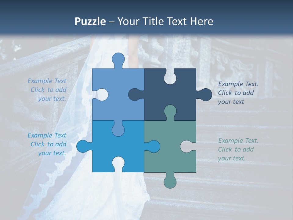 Small Garden Background PowerPoint Template