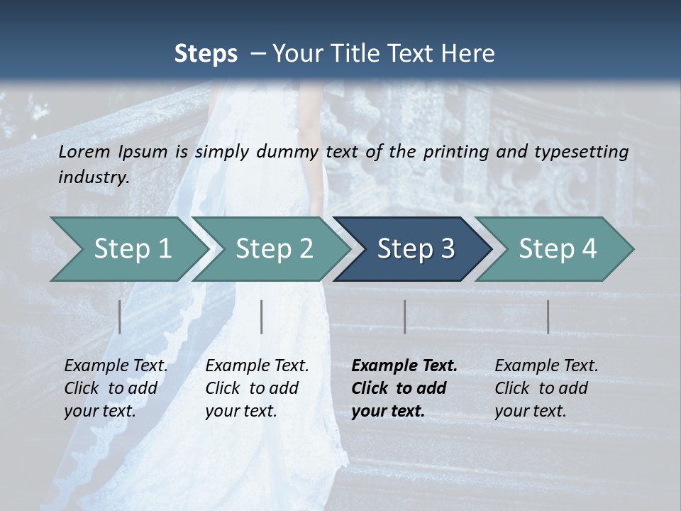 Small Garden Background PowerPoint Template