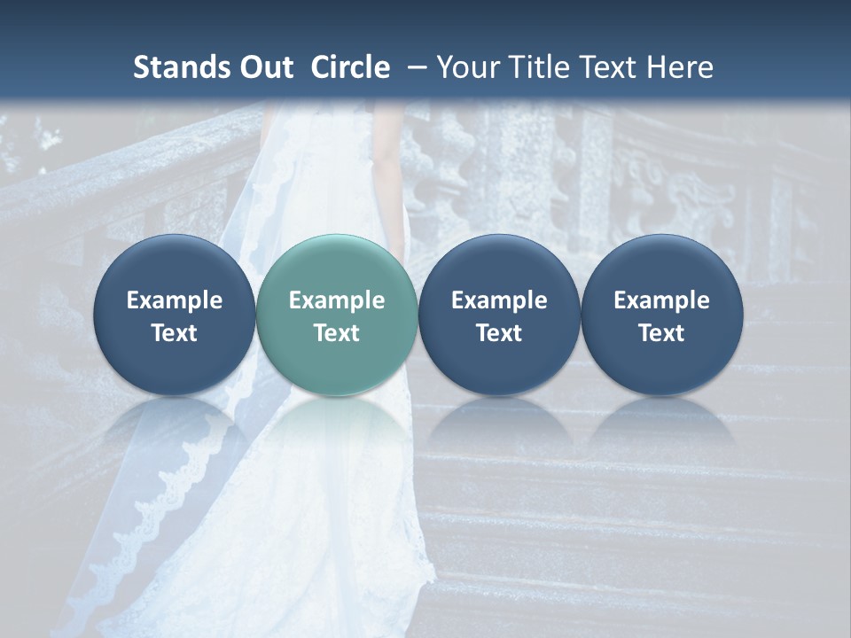 Small Garden Background PowerPoint Template