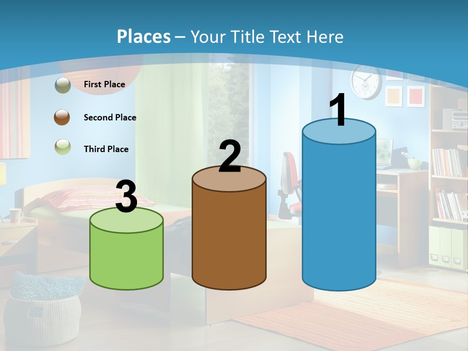 Man House Holding PowerPoint Template