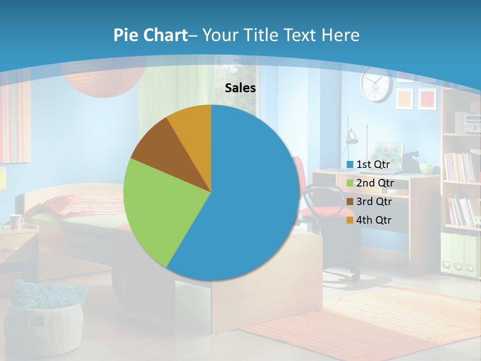 Man House Holding PowerPoint Template