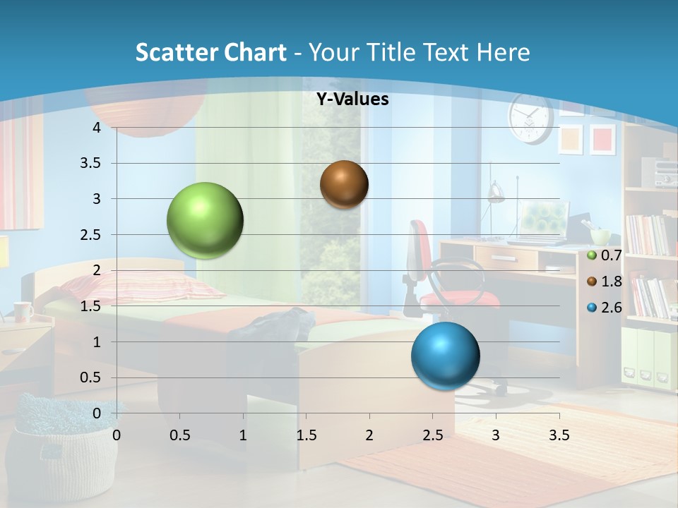 Man House Holding PowerPoint Template
