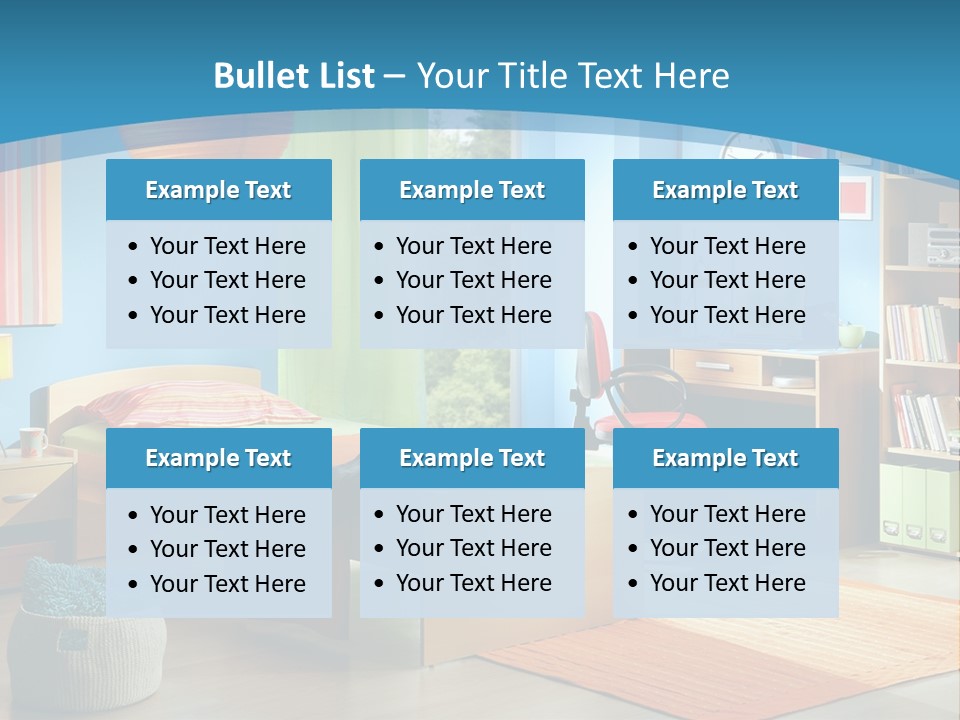 Man House Holding PowerPoint Template