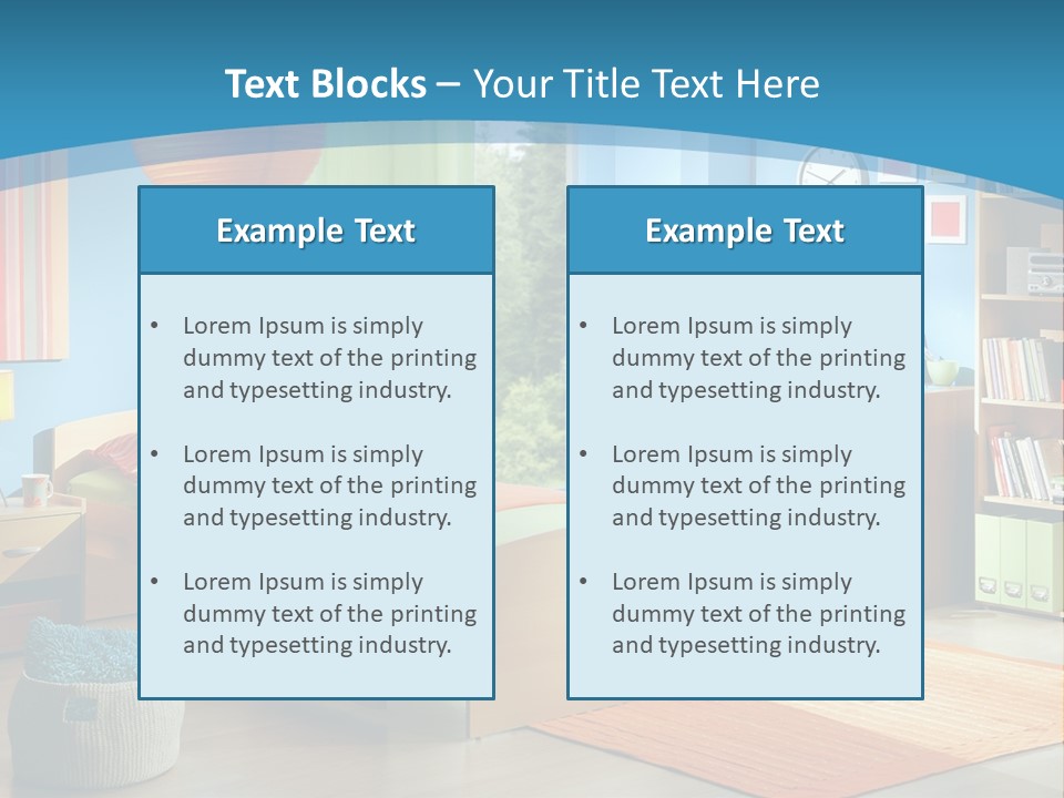 Man House Holding PowerPoint Template