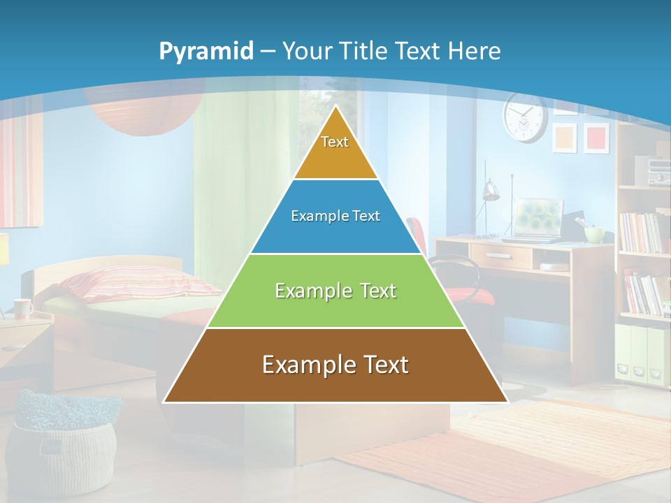 Man House Holding PowerPoint Template