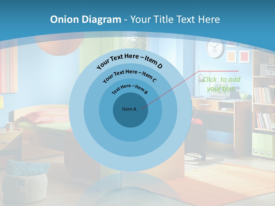 Man House Holding PowerPoint Template