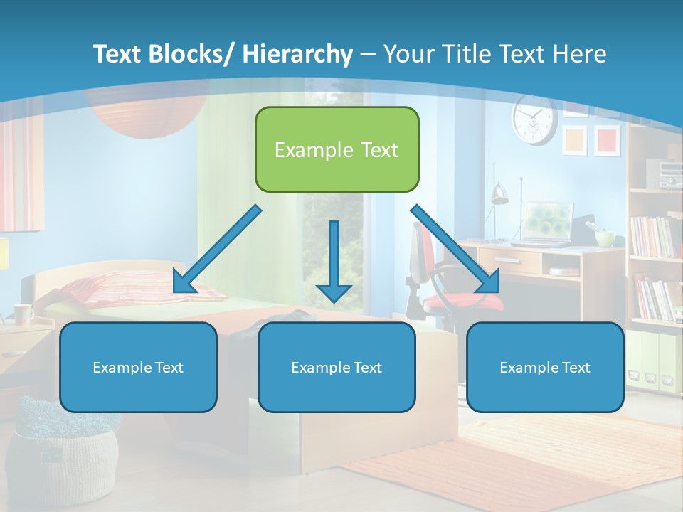 Man House Holding PowerPoint Template