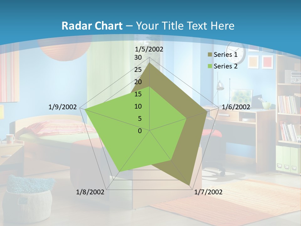 Man House Holding PowerPoint Template