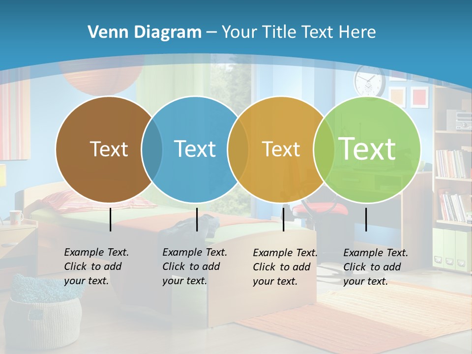 Man House Holding PowerPoint Template