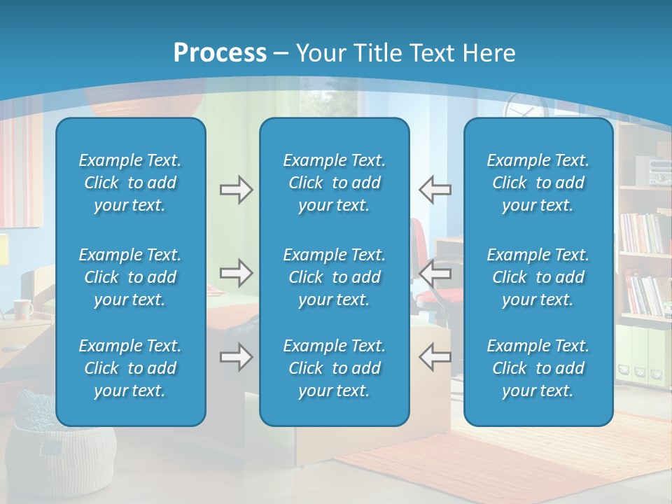 Man House Holding PowerPoint Template