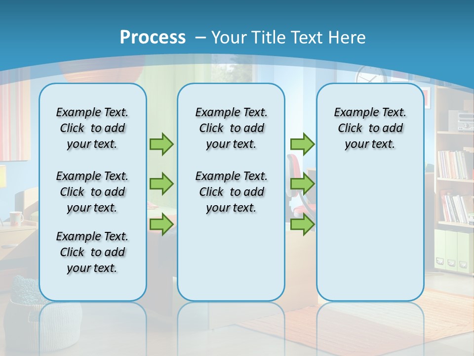 Man House Holding PowerPoint Template