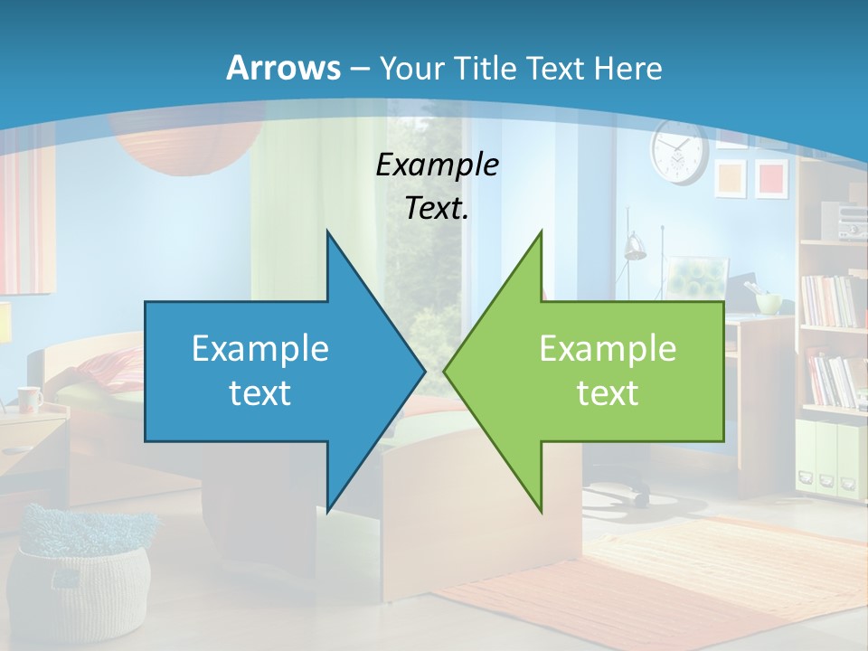 Man House Holding PowerPoint Template