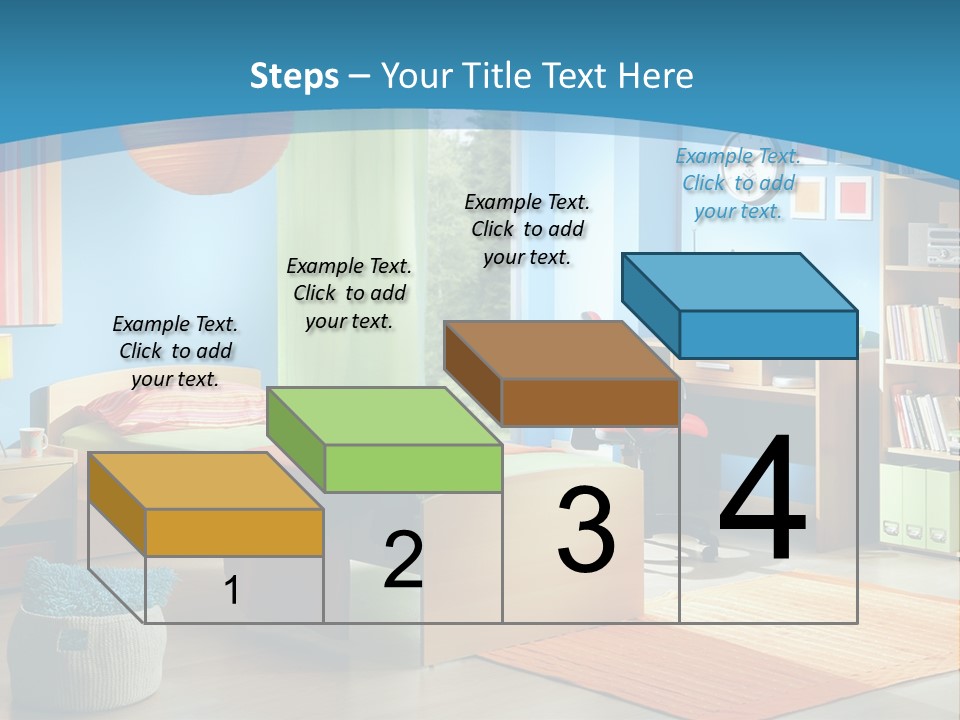 Man House Holding PowerPoint Template