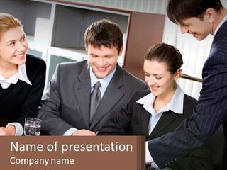 Agent Park Grass PowerPoint Template