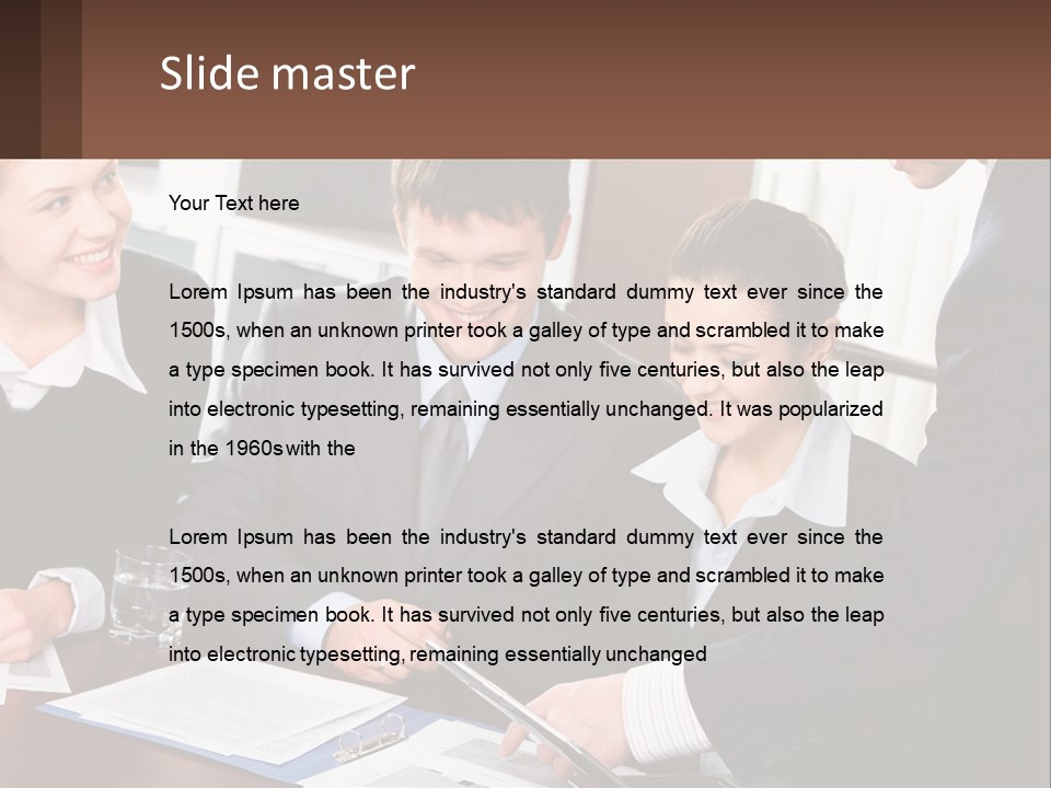 Agent Park Grass PowerPoint Template