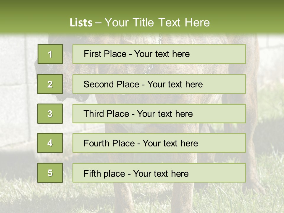 Made Residential Grass PowerPoint Template