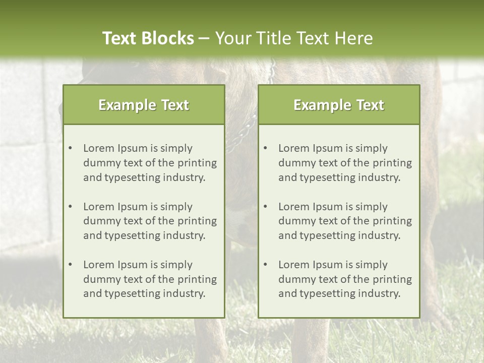 Made Residential Grass PowerPoint Template