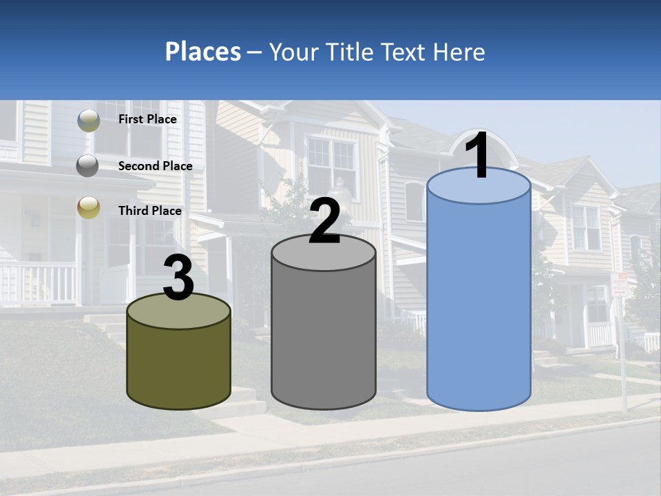 Investment Cloud Home PowerPoint Template