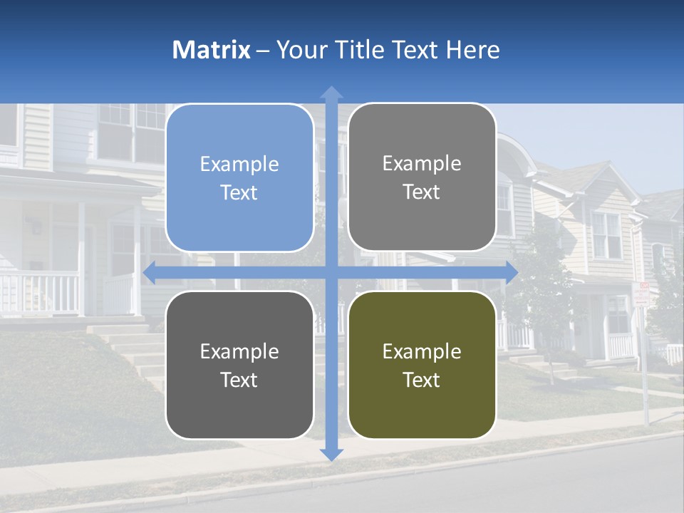 Investment Cloud Home PowerPoint Template