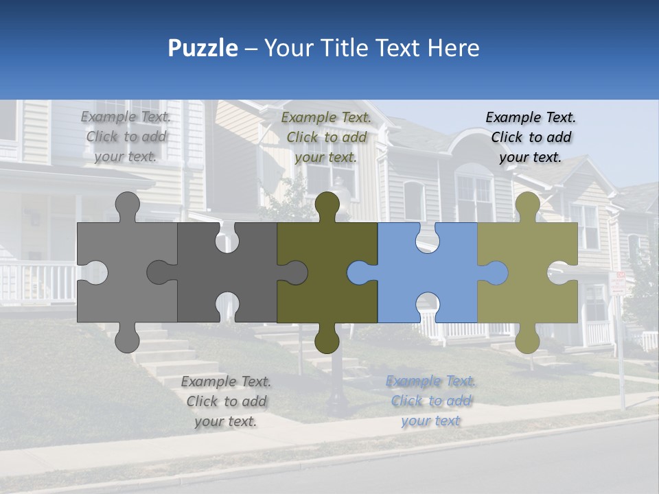 Investment Cloud Home PowerPoint Template