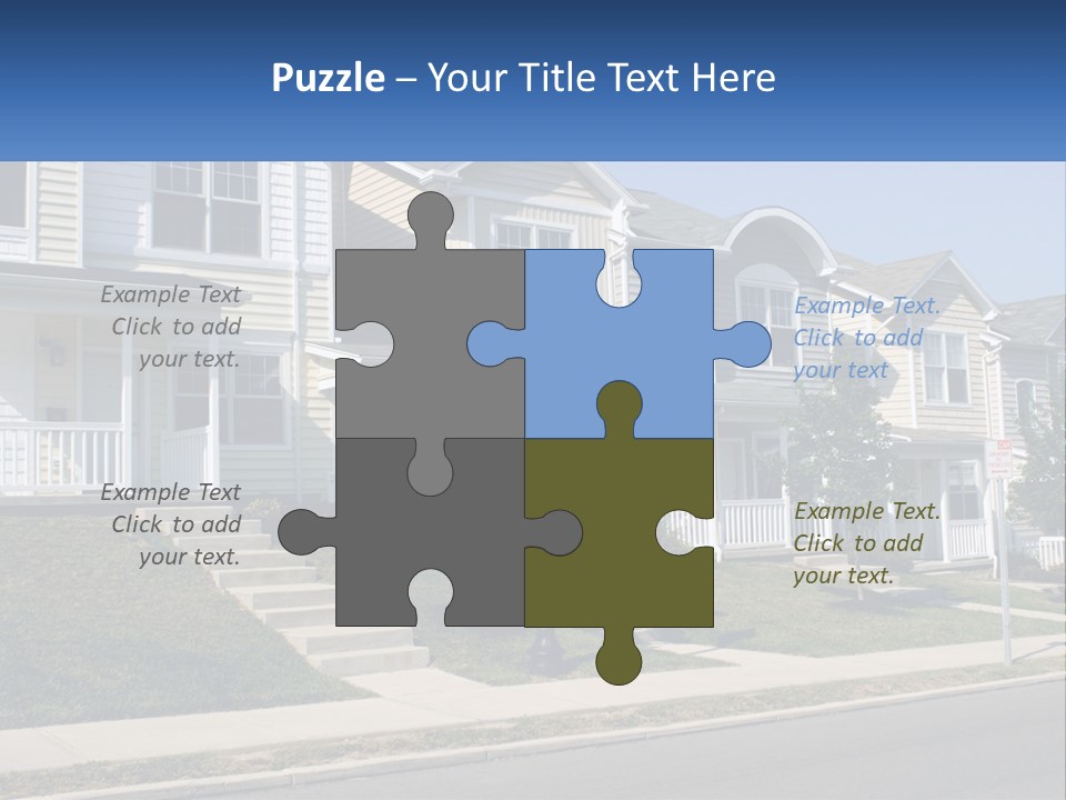 Investment Cloud Home PowerPoint Template