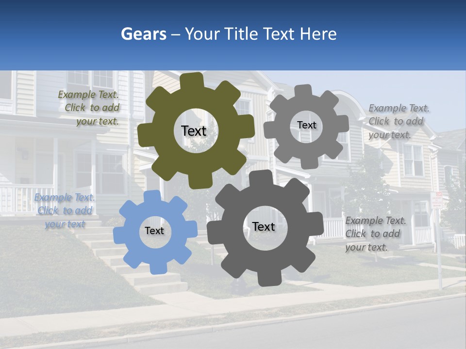 Investment Cloud Home PowerPoint Template