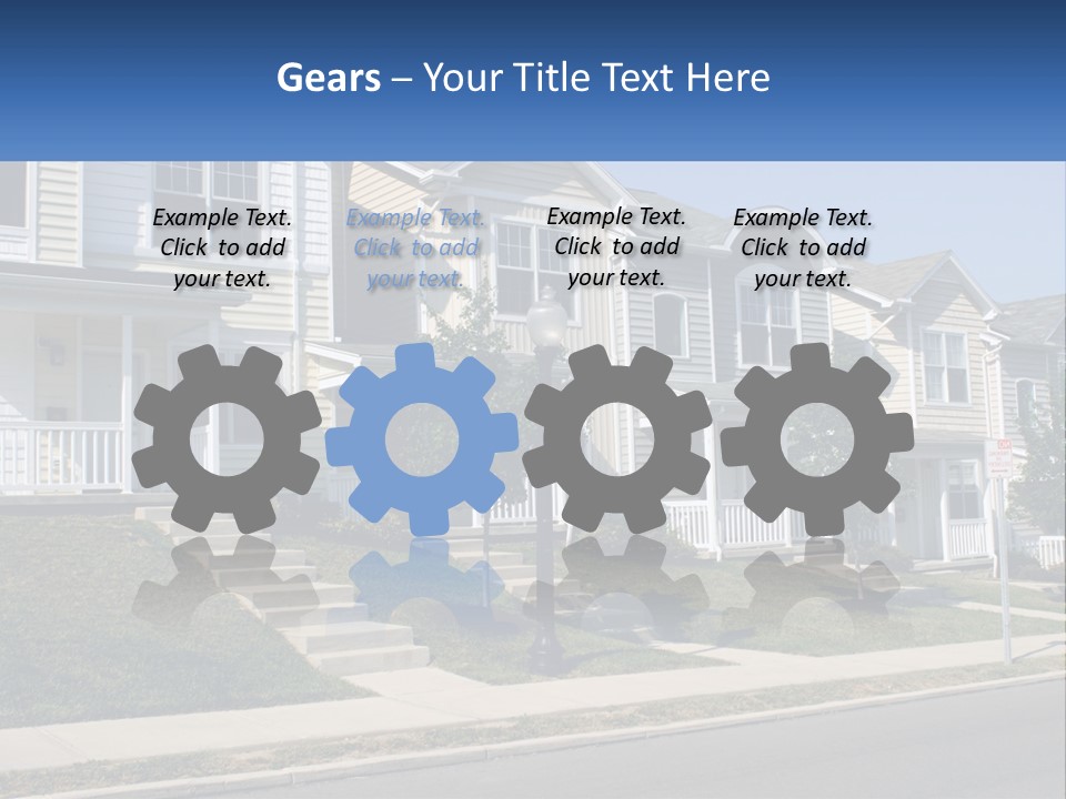 Investment Cloud Home PowerPoint Template