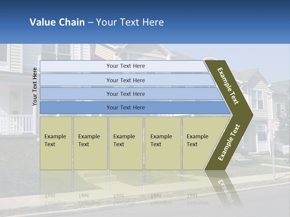 Investment Cloud Home PowerPoint Template