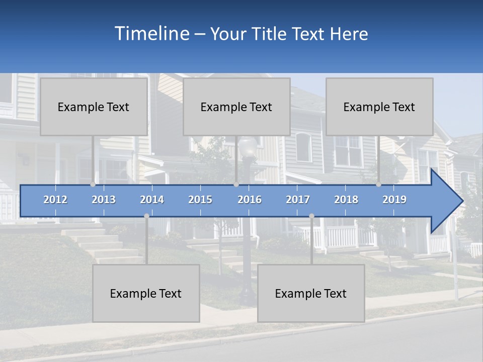 Investment Cloud Home PowerPoint Template