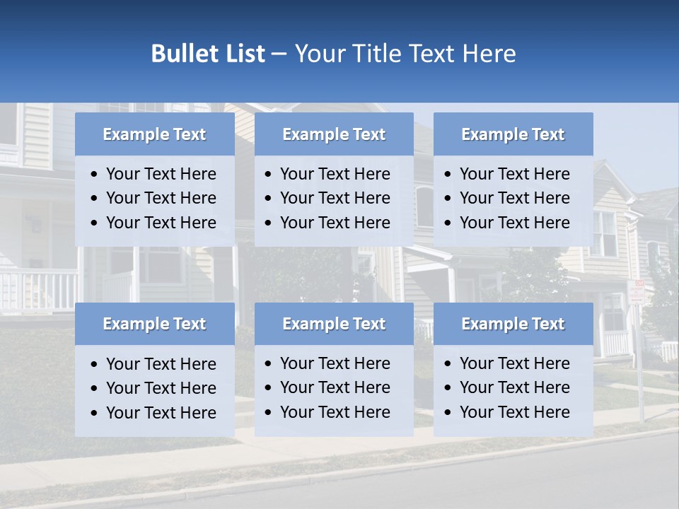 Investment Cloud Home PowerPoint Template