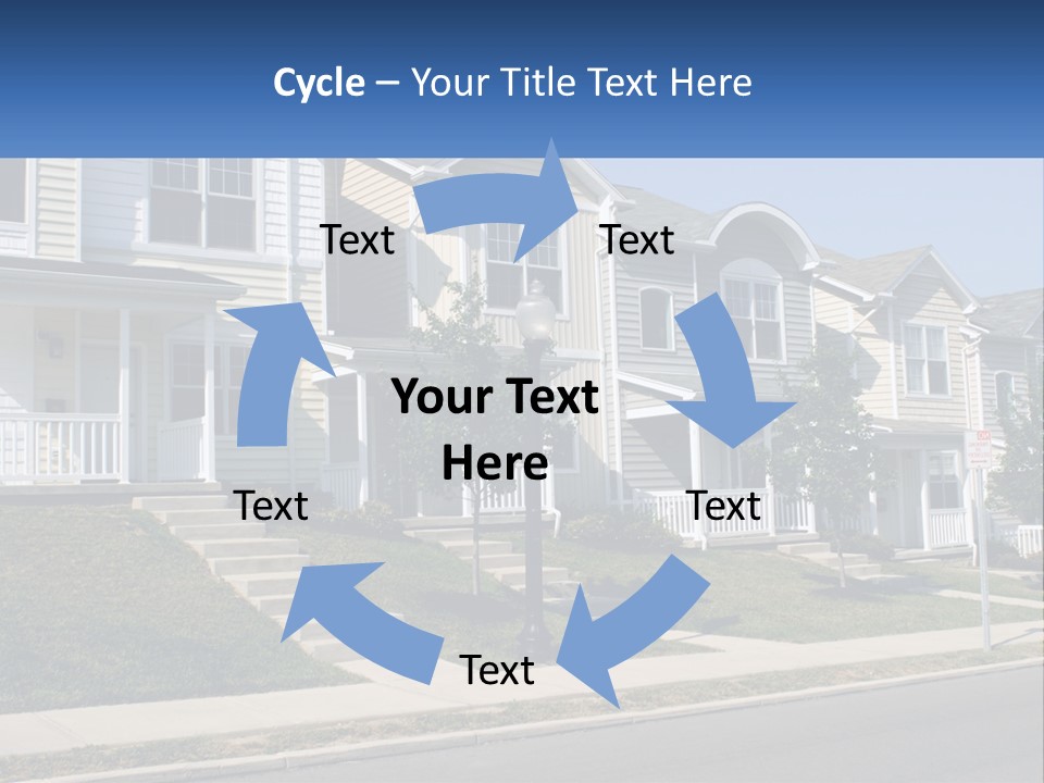Investment Cloud Home PowerPoint Template