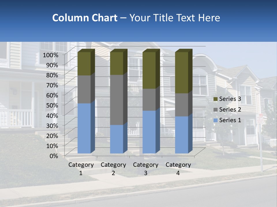 Investment Cloud Home PowerPoint Template
