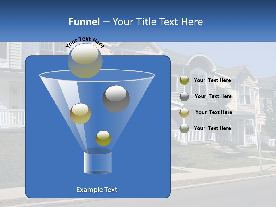 Investment Cloud Home PowerPoint Template