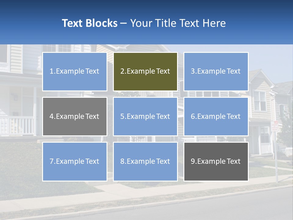 Investment Cloud Home PowerPoint Template